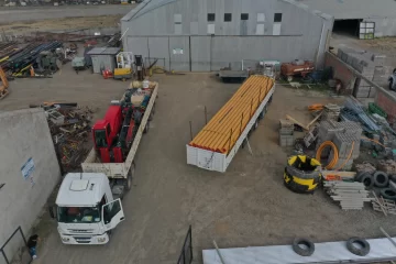 Llegó la tunelera para las obras de gas en el barrio 22 de Septiembre de Río Gallegos: “No nos van a parar” Llegó la tunelera para las obras de gas en el barrio 22 de Septiembre de Río Gallegos: “No nos van a parar”