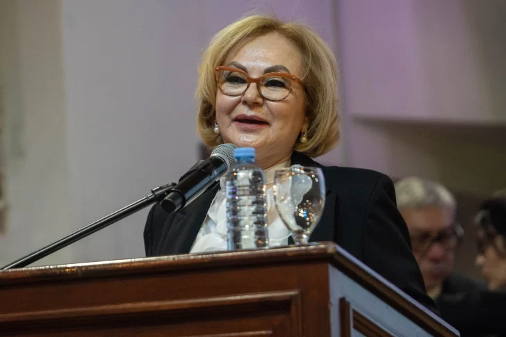  Mónica Pereyra, secretaria de Estado del área de Culto. FOTO: LEANDRO FRANCO/ LA OPINIÓN AUSTRAL