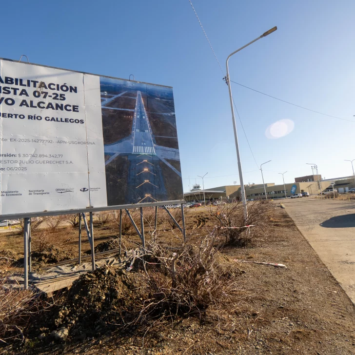 Aprovechamiento total en las obras del Aeropuerto de Río Gallegos que reabrirá el 23 de diciembre Aprovechamiento total en las obras del Aeropuerto de Río Gallegos que reabrirá el 23 de diciembre