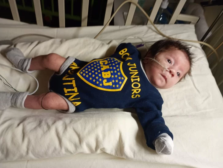 Amir, el bebé que nació prematuro y con una cardiopatía, será operado en el Hospital Garrahan