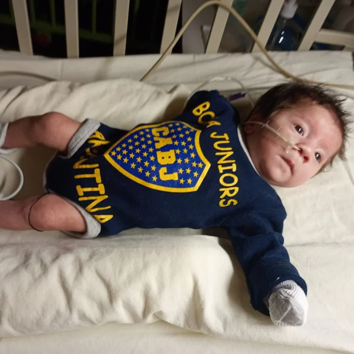Amir, el bebé que nació prematuro y con una cardiopatía, será operado en el Hospital Garrahan Amir, el bebé que nació prematuro y con una cardiopatía, será operado en el Hospital Garrahan