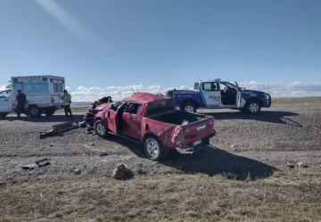 Falleció una mujer en un vuelco en la ruta nacional 40 Falleció una mujer en un vuelco en la ruta nacional 40
