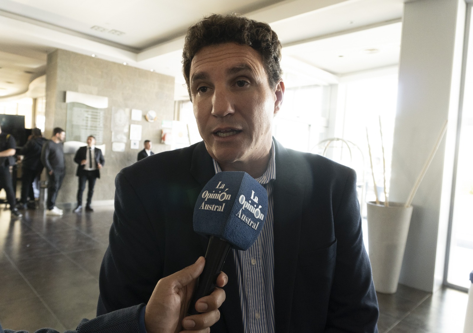  Agustín de la Fuente, titular de CAPIP, en diálogo con La Opinión Austral.