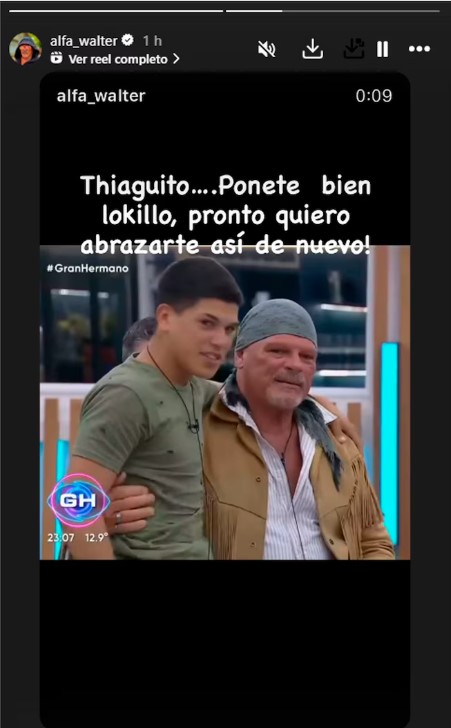  Tras el accidente, Alfa publicó un mensaje de apoyo en sus redes sociales.