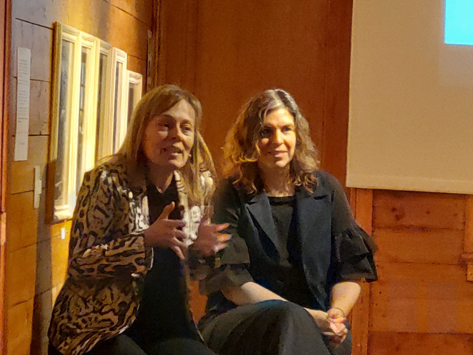  Claudia Ferretto y Patricia compartieron las primeras conclusiones del proyecto que llevan adelante. Foto: gentileza Fundacruz