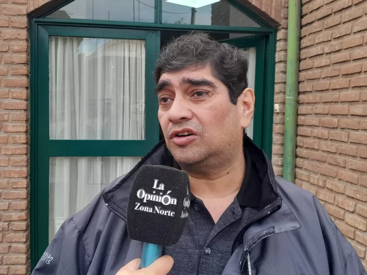  Claudio Cruz habló con LOA antes del juicio. (FOTO: TAMARA MORENO/LA OPINIÓN AUSTRAL).