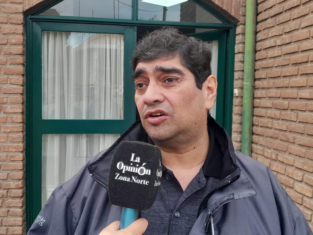  Claudio Cruz habló con LOA antes del juicio. (FOTO: TAMARA MORENO/LA OPINIÓN AUSTRAL).