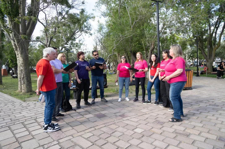 Aonikenk le da la bienvenida a una nueva estación con el Encuentro Coral de Primavera
