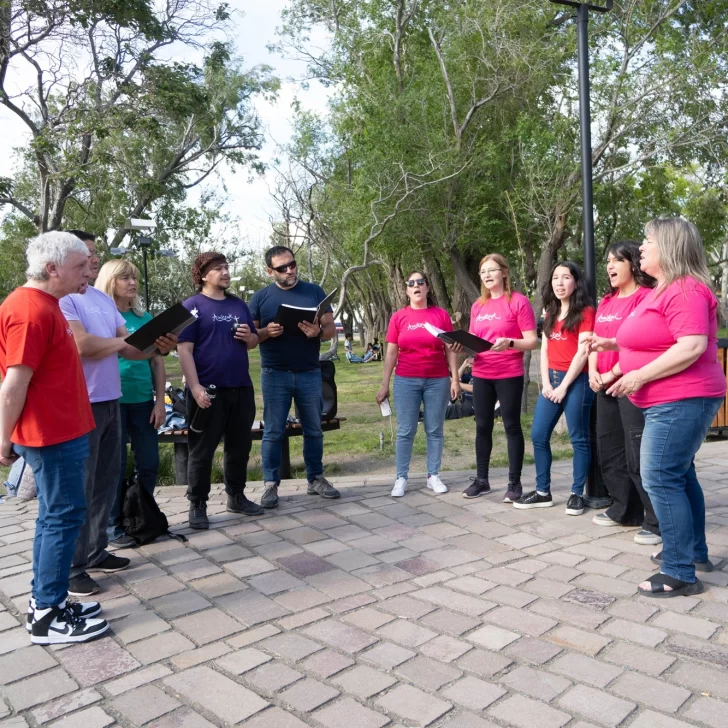 Aonikenk le da la bienvenida a una nueva estación con el Encuentro Coral de Primavera Aonikenk le da la bienvenida a una nueva estación con el Encuentro Coral de Primavera