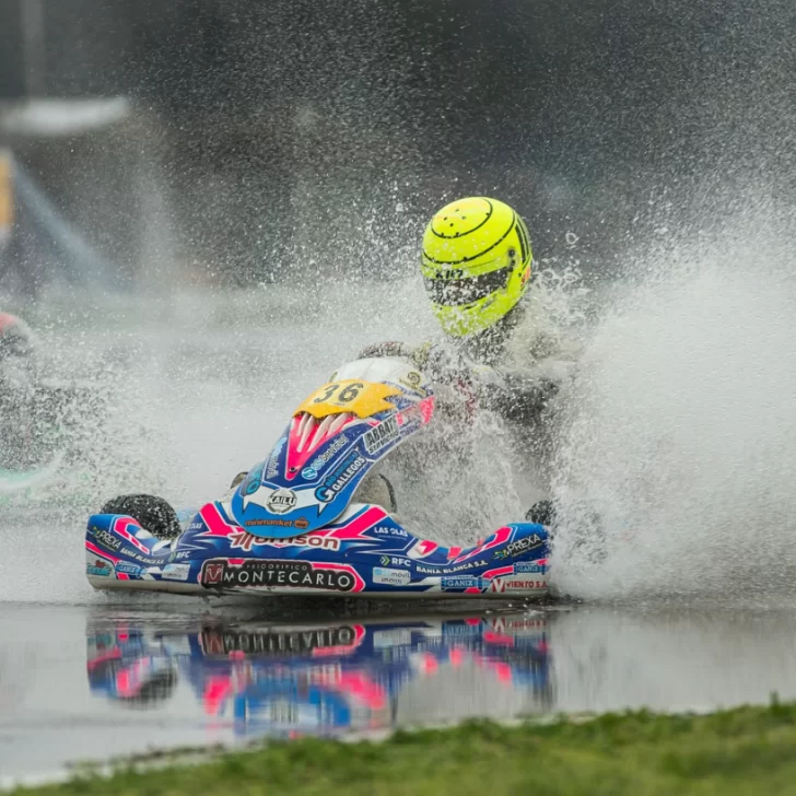 Remontada bajo la lluvia y puntos clave: Thiago Díaz cerró la Fecha 5 con P5 en Sudam Senior y P4 en Old School