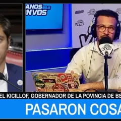 Axel Kicillof: “Nadie que tenga un jubilado en su familia o que tenga empatía puede votar a Milei”