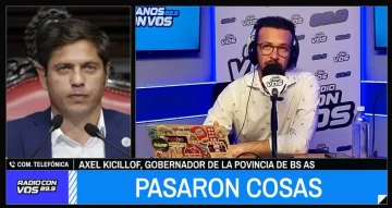 Axel Kicillof: “Nadie que tenga un jubilado en su familia o que tenga empatía puede votar a Milei”