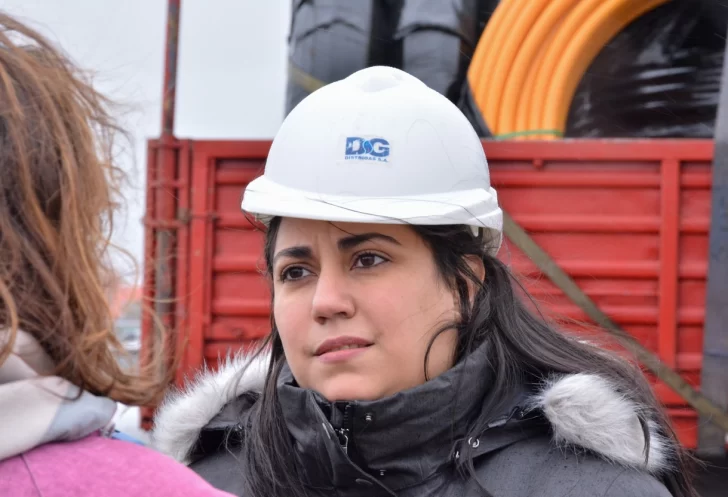  Gerenta provincial de Extensiones de Redes de Gas, Yamile Robles.