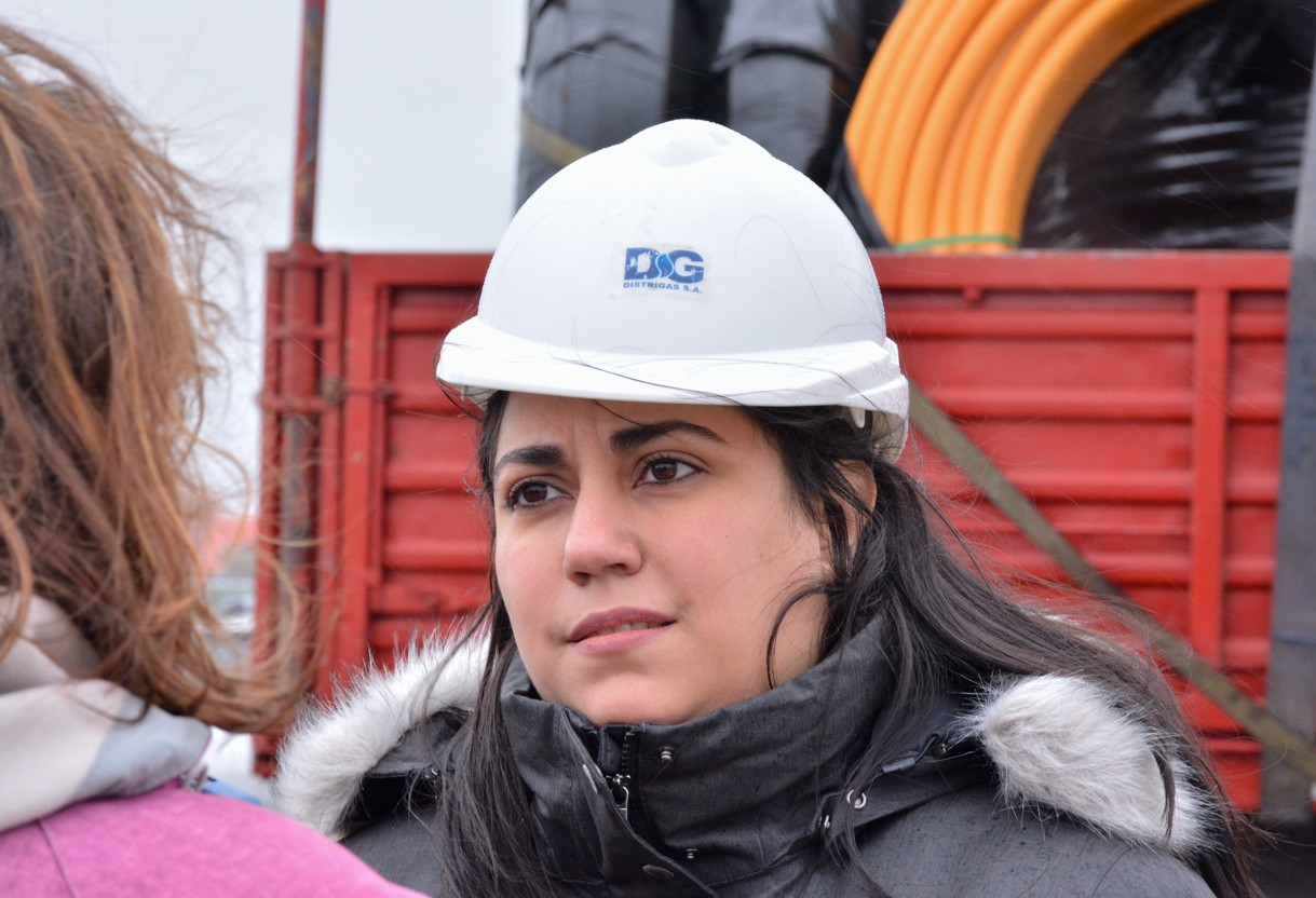  Gerenta provincial de Extensiones de Redes de Gas, Yamile Robles.