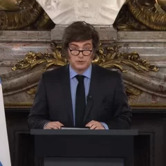 Para Milei “lo peor ya pasó”, insistió con el “equilibrio fiscal”  y le habló a las provincias