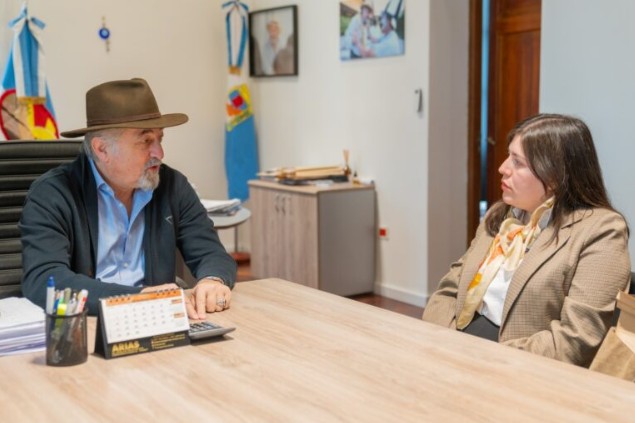 Othar recibió a la cónsul de Chile en el marco de la cooperación existente entre ambos países