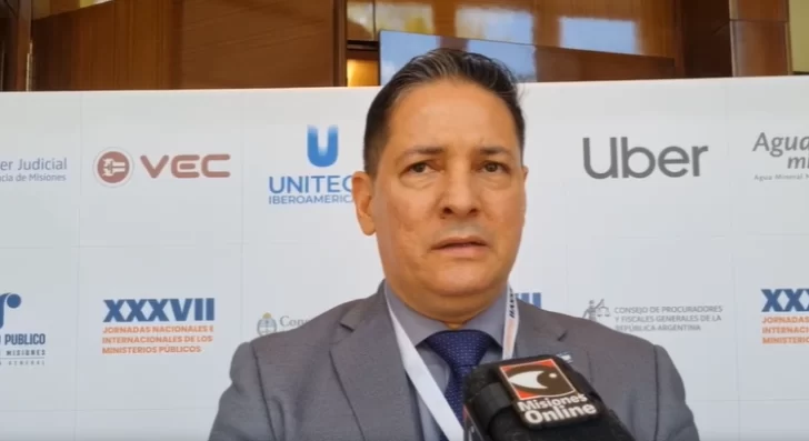  El jefe de la Policía de Misiones, Sandro Martínez. FOTO: MISIONES ONLINE