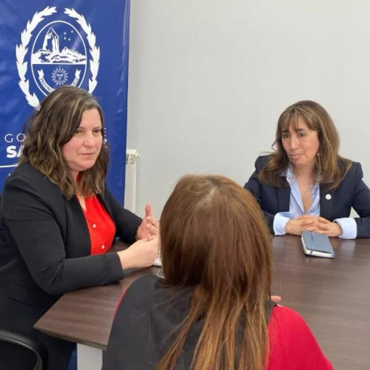 Reyes y la ministra Ross hablaron de la problemática de salud mental de la niñez