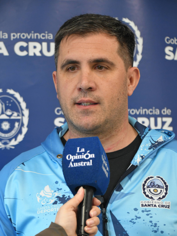  Artieda habló con el móvil de La Opinión Austral desde el Cepard.