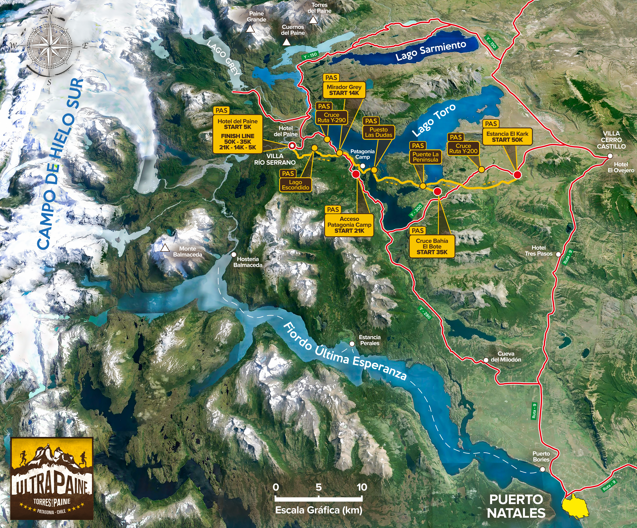 Un atleta del Team Eco Running de Río Gallegos fue 2° en la general de la Ultra Paine