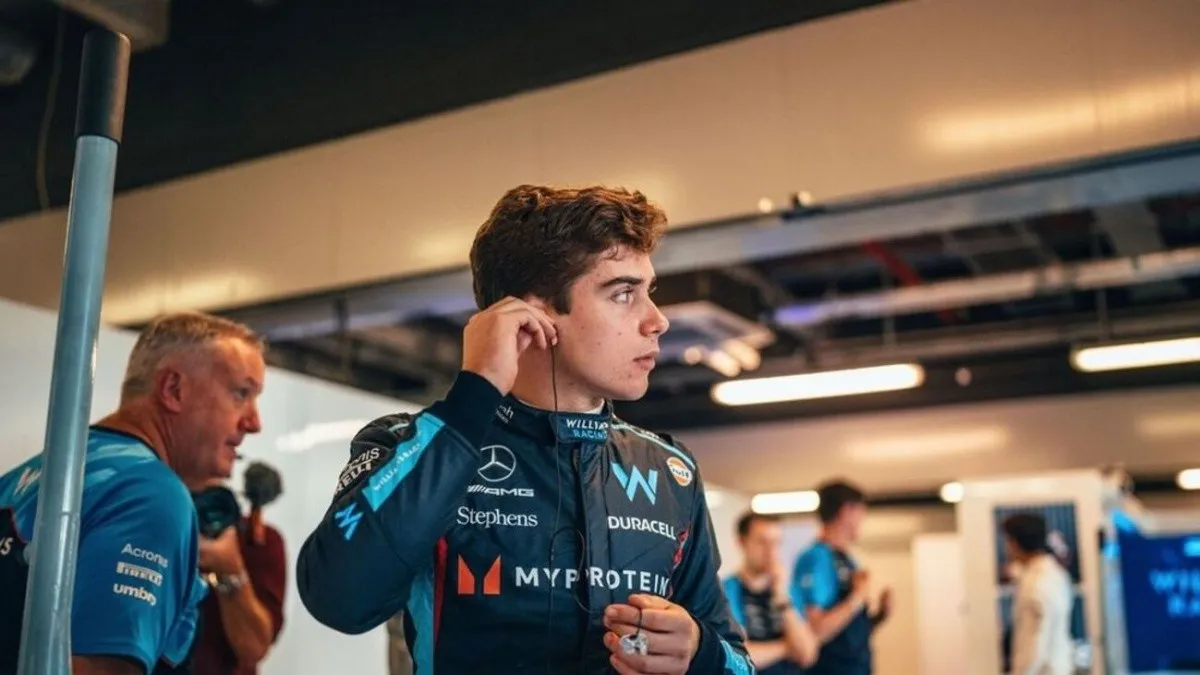 Colapinto pone primera en el Gran Premio de Singapur de Fórmula 1: a qué hora y cuándo corre