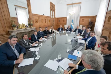 Guillermo Francos encabezó la cuarta reunión del Consejo de Mayo en Casa Rosada