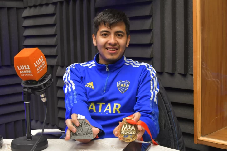 Media Maratón Internacional de Asunción: Maximiliano López y Mariana Torres representaron a Río Gallego