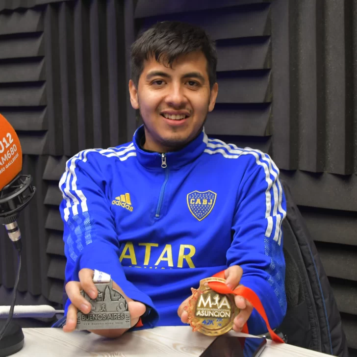 Media Maratón Internacional de Asunción: Maximiliano López y Mariana Torres representaron a Río Gallego Media Maratón Internacional de Asunción: Maximiliano López y Mariana Torres representaron a Río Gallego