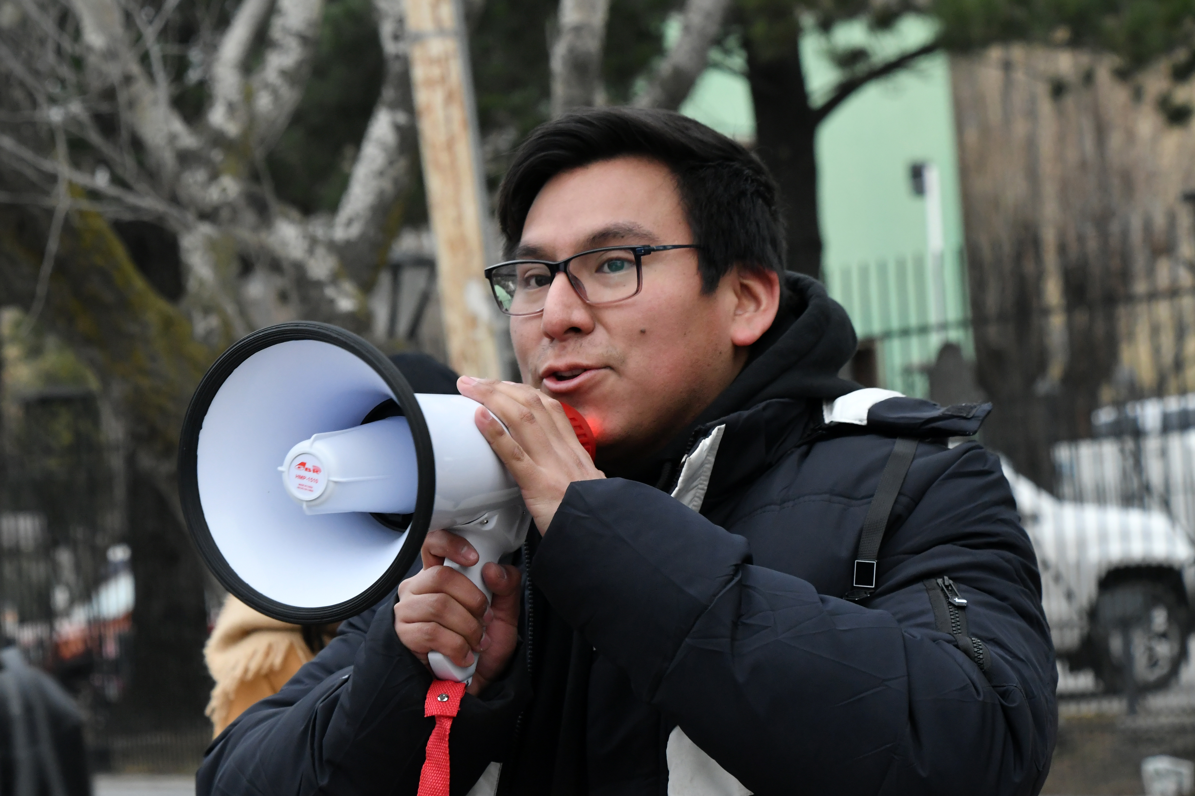  El presidente del centro de estudiantes de la UNPA, Martín Saavedra. (Foto: José Silva/La Opinión Austral).