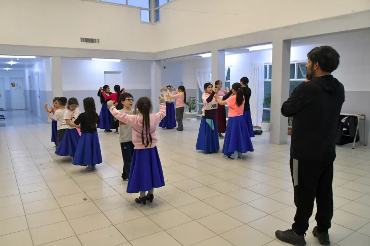  Una de las sedes de la Escuela Kimen Nahuen es el CIC Fátima. Foto: José Silva/La Opinión Austral