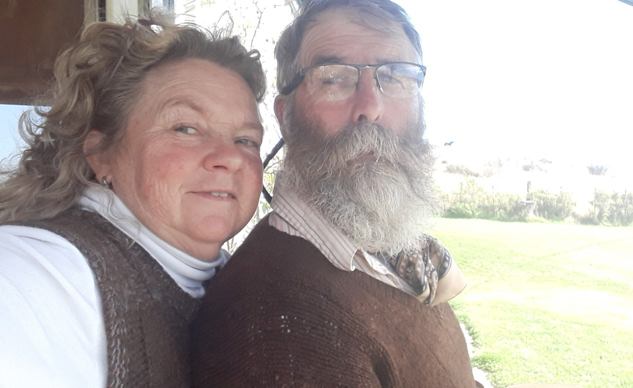  Eduardo Halliday, tercera generación de productores ovinos nacida en el país.