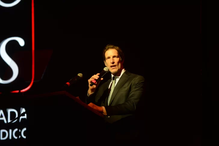  Ivan de Pineda condujo el evento. (Hernán Nersesián/Crónica)