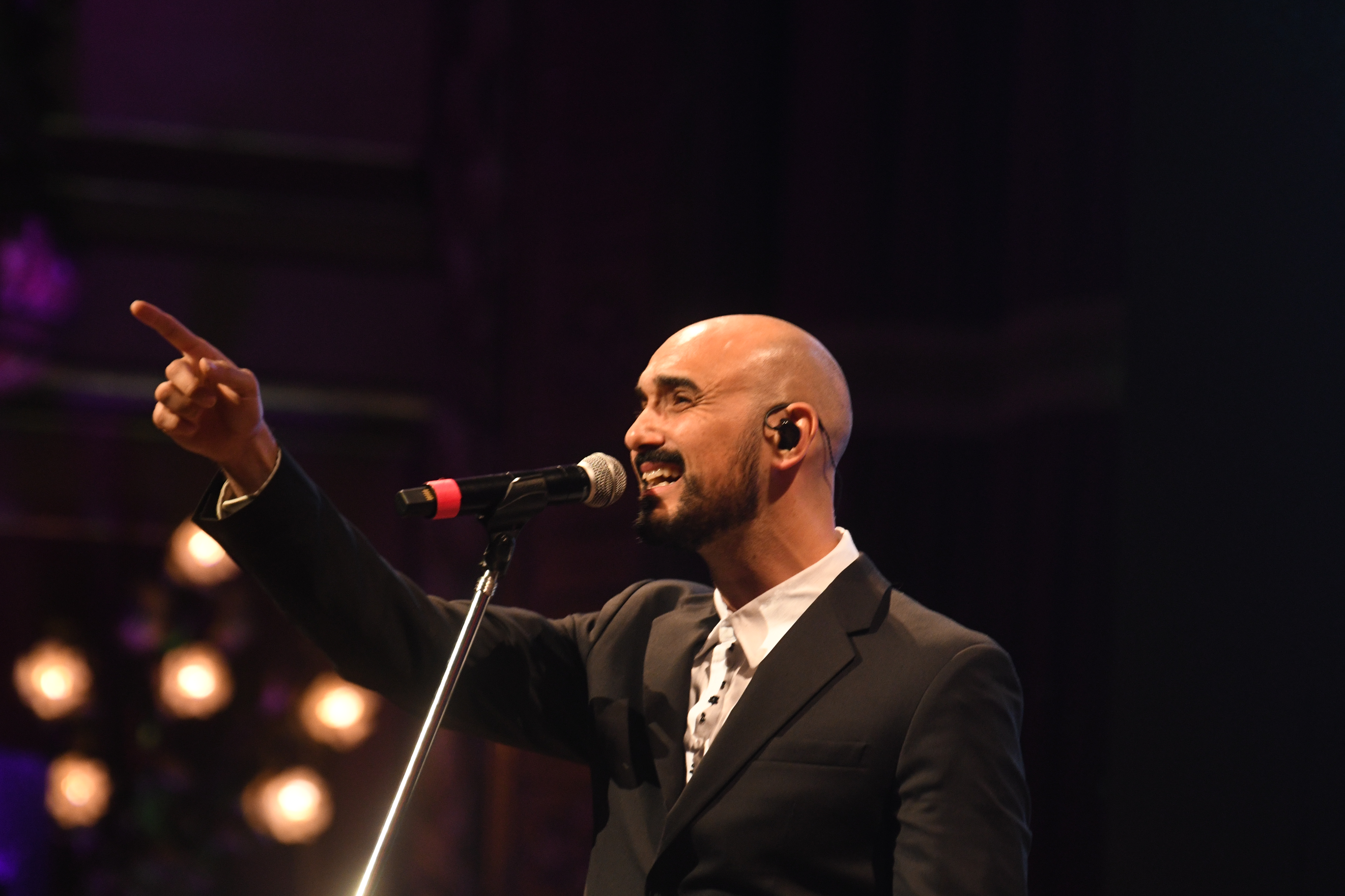  Abel Pintos brilló en el aniversario de la Fundación Favaloro. (Pablo Villán/Crónica)