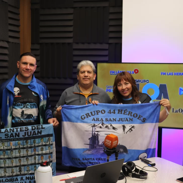 Ultramaratón de 490 km por los 44 héroes del ARA San Juan unirá Calafate con Río Gallegos