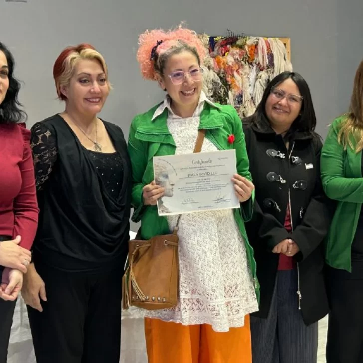 La artista santacruceña Itala Del Viento ganó el Concurso Nacional de Arte Sostenible La artista santacruceña Itala Del Viento ganó el Concurso Nacional de Arte Sostenible