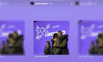 Tras la derrota electoral en PBA, Milei publicó en redes una foto junto a Martín Menem Tras la derrota electoral en PBA, Milei publicó en redes una foto junto a Martín Menem