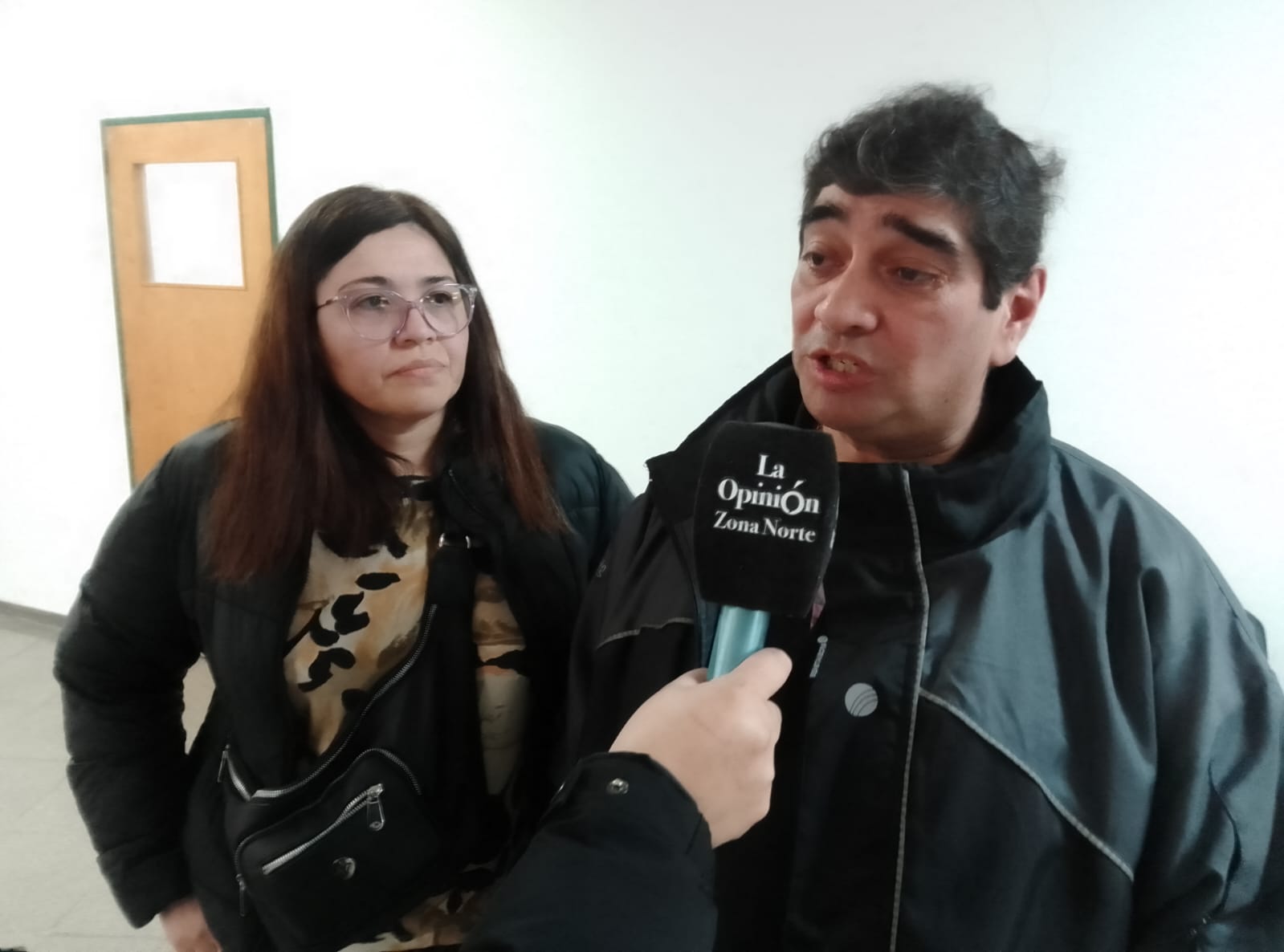  Cruz y su esposa Patricia hablaron con La Opinión Austral. (FOTO: TAMARA MORENO/LA OPINIÓN AUSTRAL).