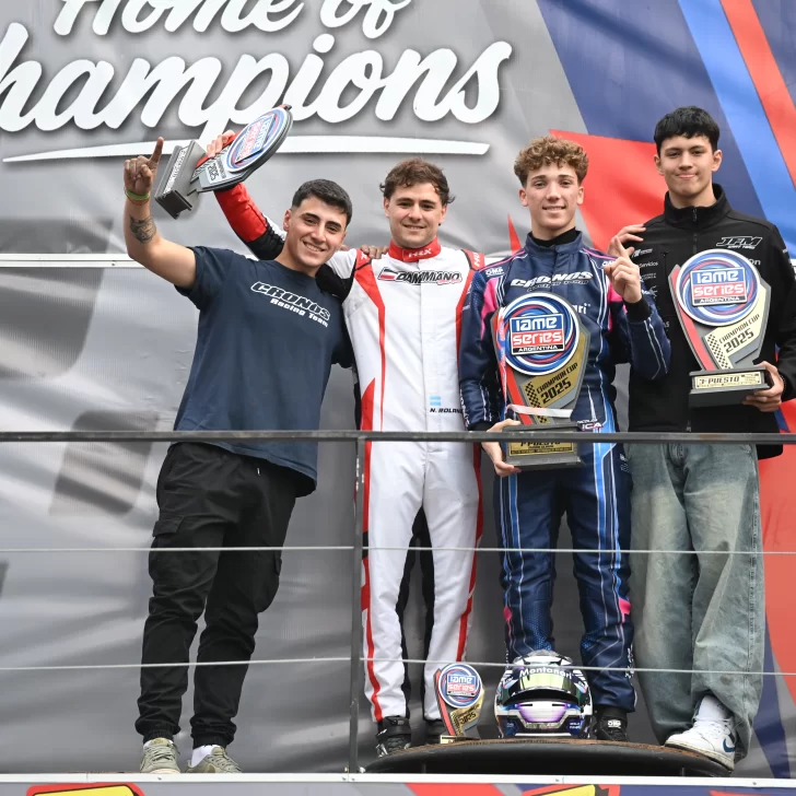 IAME Series: en la última vuelta, Thiago Díaz “pescó” un valioso P3 en Buenos Aires IAME Series: en la última vuelta, Thiago Díaz “pescó” un valioso P3 en Buenos Aires