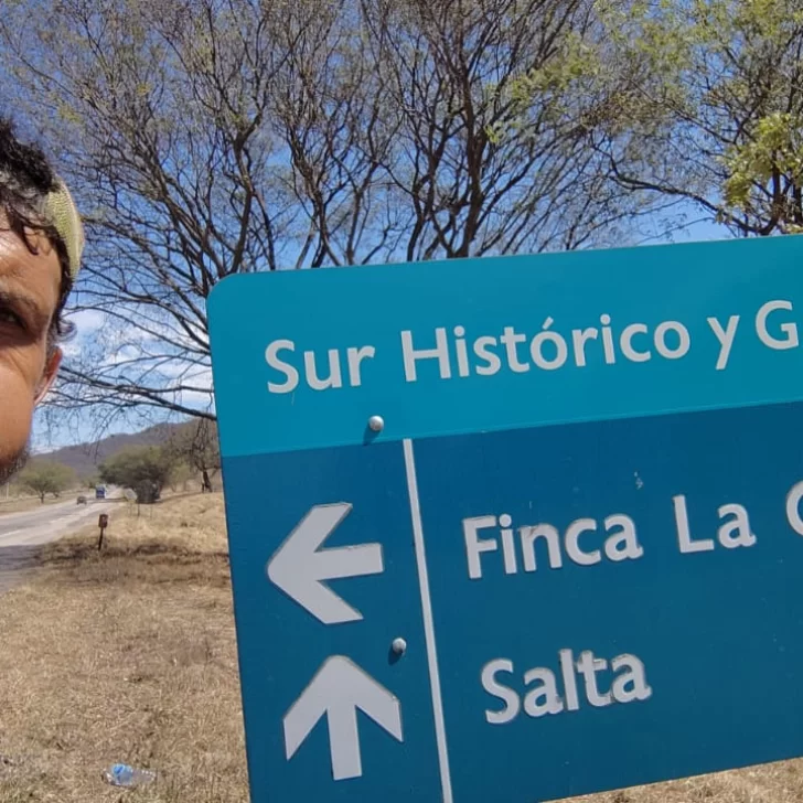 Caminó 4 mil kilómetros de Ushuaia a Salta para llegar a la Fiesta del Milagro: “Significa todo para mí”