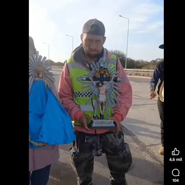 “El peregrino del Milagro”: Marcelo Agüero fue detenido en Salta por estafas y amenazas “El peregrino del Milagro”: Marcelo Agüero fue detenido en Salta por estafas y amenazas