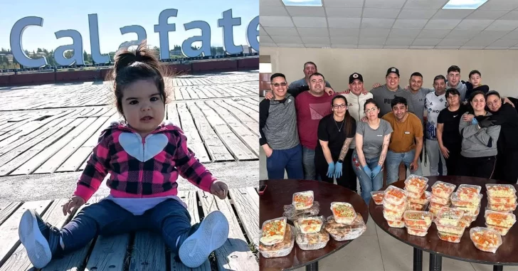 Todos por Martina: vendieron más de 200 pollos para colaborar con una nena internada en terapia intensiva