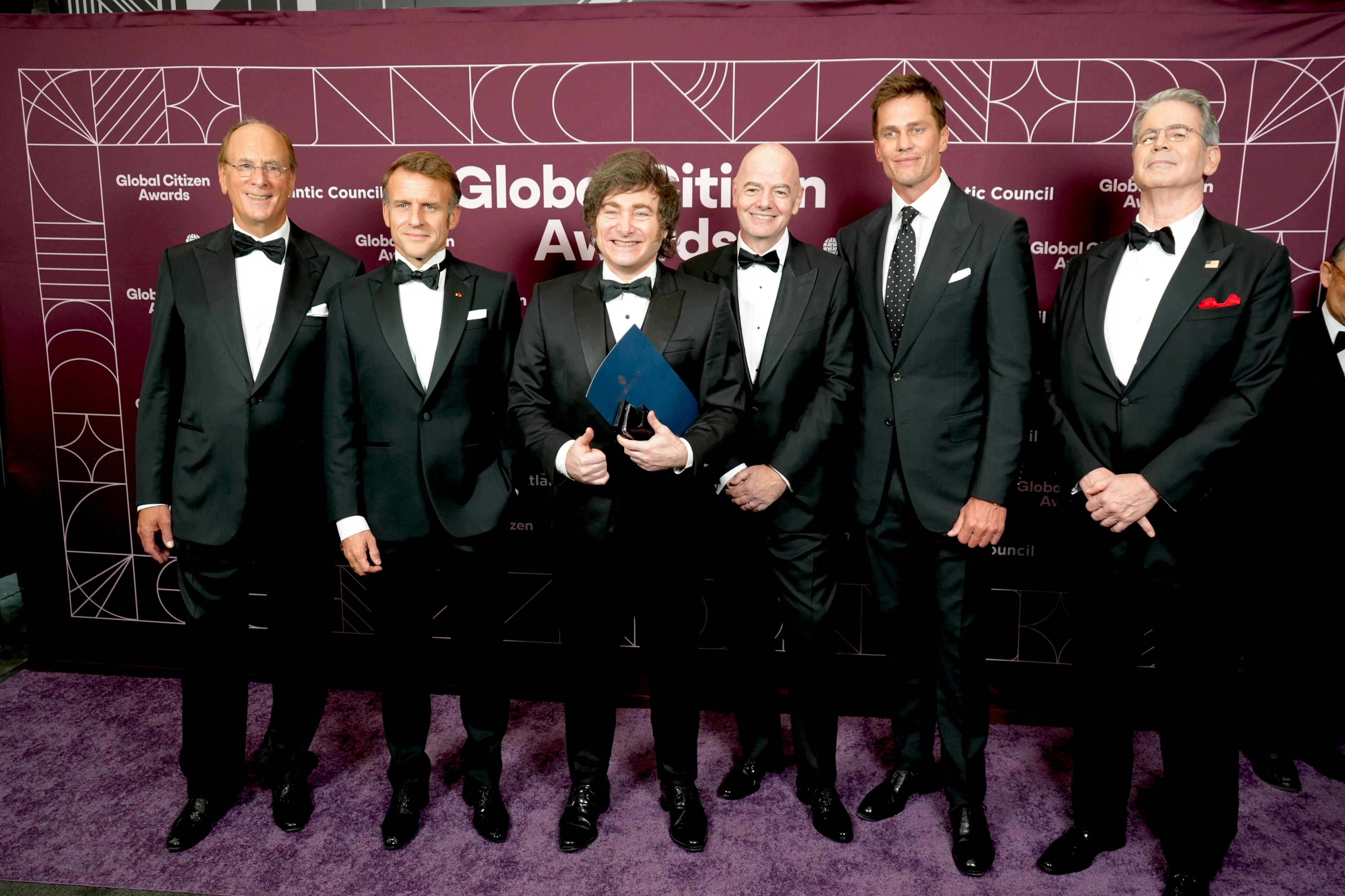 Milei recibió el premio “Ciudadano Global” y agradeció el apoyo de Estados Unidos: “En el camino correcto”