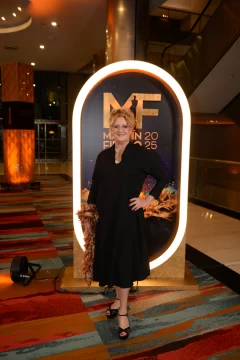 Verónica Llinás, en la alfombra roja de los Martín Fierro: “Se necesita más apoyo para la industria”