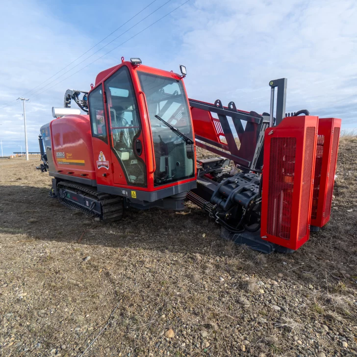 La tunelera de Chimen Aike ya está en el barrio 22 de Septiembre para avanzar con la red de gas La tunelera de Chimen Aike ya está en el barrio 22 de Septiembre para avanzar con la red de gas