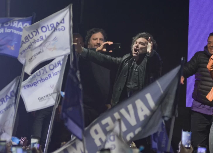  Javier Milei expresó con ira: “Se metieron con mi hermana”. Foto: Fernando Pérez Re/ Crónica.