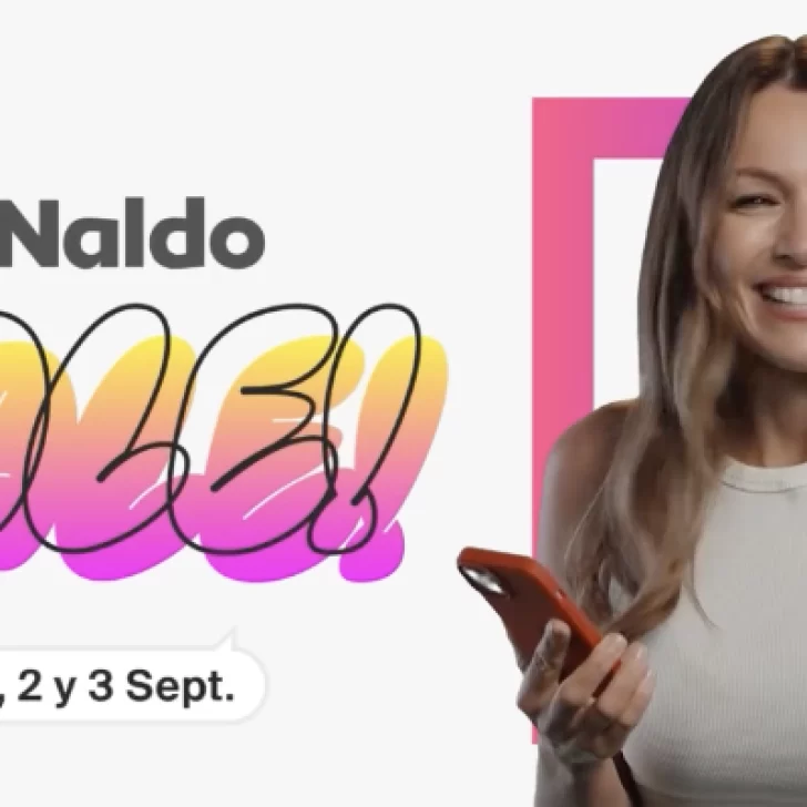 Comenzó Naldo Sale: descuentos increíbles con hasta 18 cuotas sin interés y envíos a todo el país