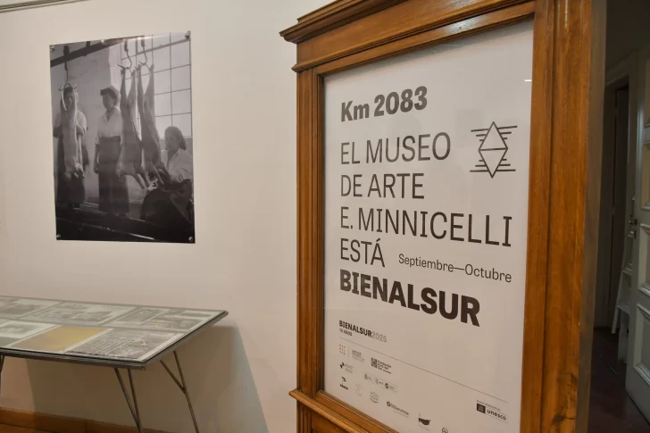  Por tercera vez, el Museo de Arte Eduardo Minnicelli recibe un proyecto de la BIENALSUR. Foto: José Silva/La Opinión Austral