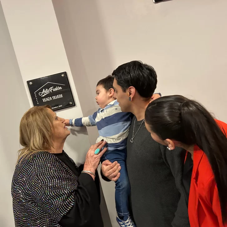 Homenaje: inauguraron el Espacio Arte Fusión Renza Silverii