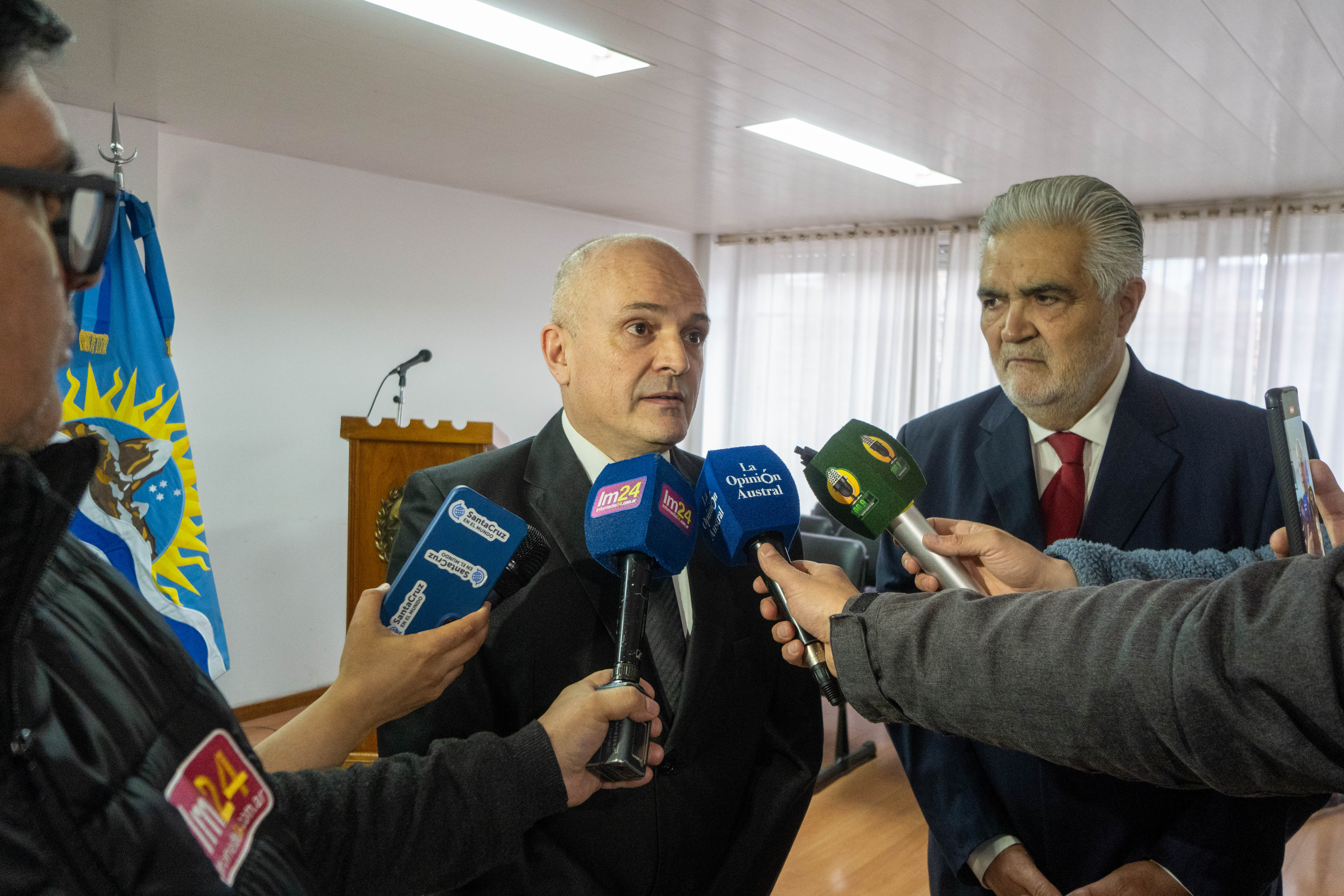  Gonzalez Nora es uno de los nuevos vocales del Tribunal Superior de Justicia. FOTO: LEANDRO FRANCO / LA OPINIÓN AUSTRAL