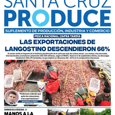 Tapa Suplemento Santa Cruz Produce: Las exportaciones de langostino descendieron 66% Tapa Suplemento Santa Cruz Produce: Las exportaciones de langostino descendieron 66%